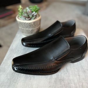 New Mens Steve Madden Black Size 13M Entrace Slip On